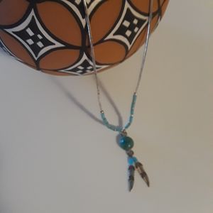 Liquid Silver & Turquoise